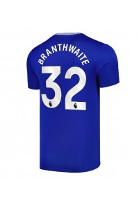 Everton Jarrad Branthwaite #32 Voetbaltruitje Thuis tenue 2024-25 Korte Mouw